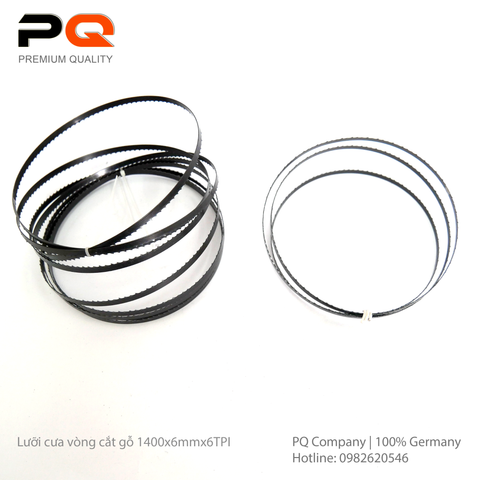  C1400, Bộ 10 Cái Lưỡi Cưa Vòng 1400x6mmx6TPI. Cắt gỗ, cắt trầm hương. Made In Germany. Code 3.20.620.0108 