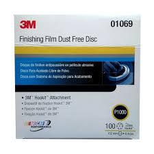 P1000, Nhám đĩa cao cấp hoàn thiện bề mặt 3M Finishing Film Disc P1000 hộp 100 tờ. Code: 3.10.530.0003 | www.thietbinhapkhau.com | Công ty PQ 