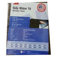 P1500, Bộ 50 tờ giấy nhám 3M USA 313Q P1500. Code: 3.10.521.0029 www.thietbinhapkhau.com 