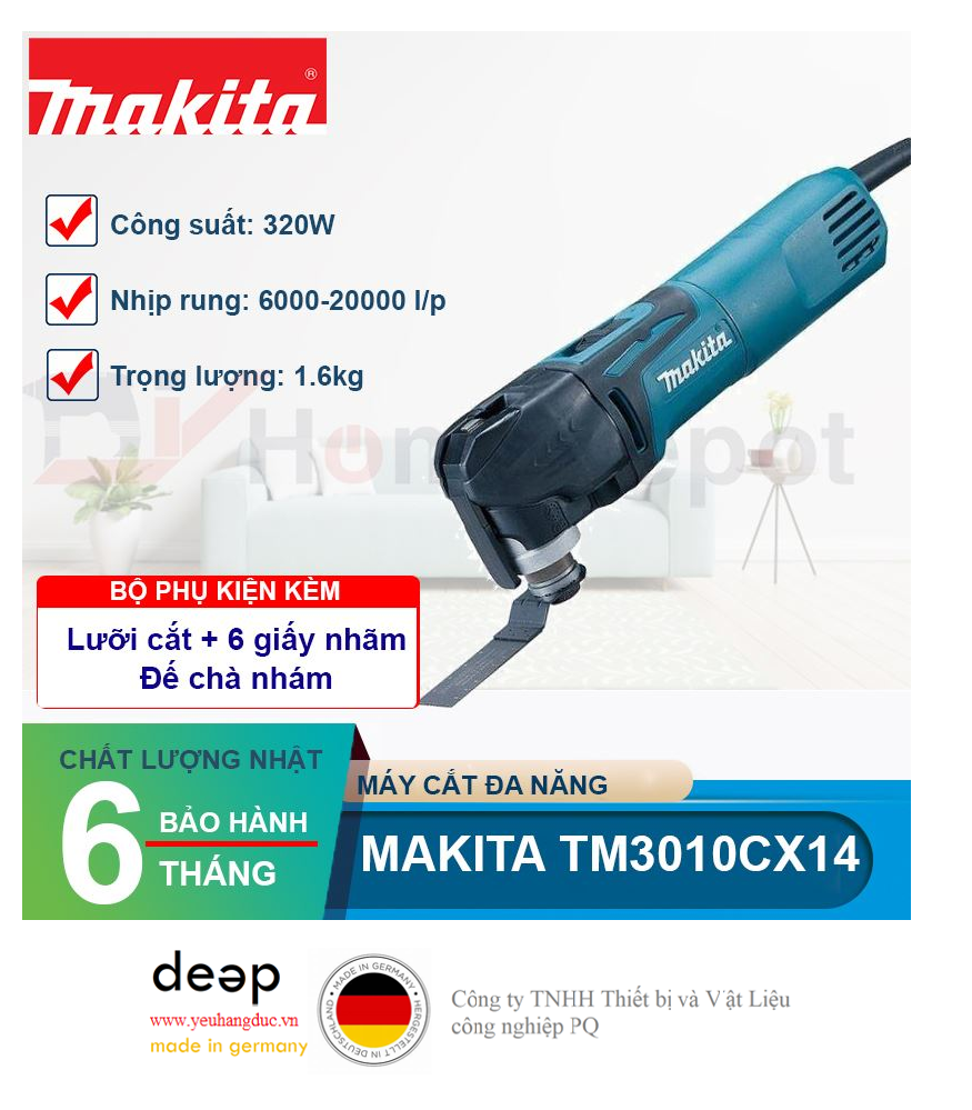 Máy cắt đa năng Makita TM3010CX14   Piqi4 | Www.Thietbinhapkhau.Com | Công Ty PQ 
