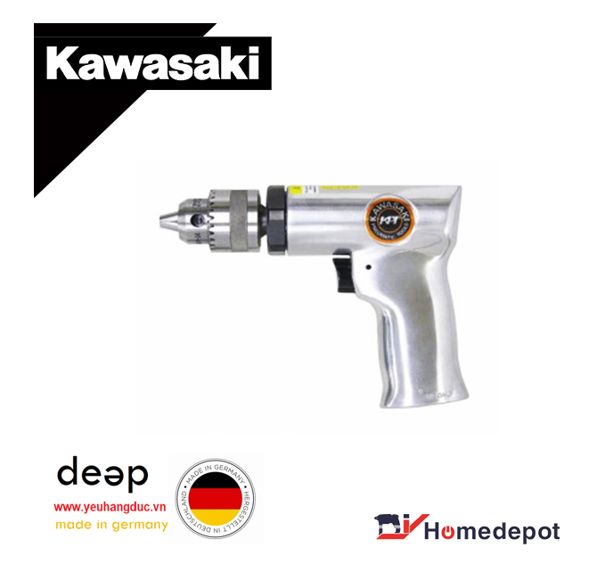 Máy khoan khí nén 10mm Kawasaki KPT-63D   Piqi4 | Www.Thietbinhapkhau.Com | Công Ty PQ 