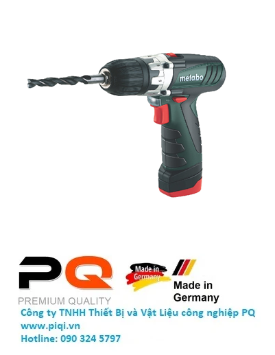 Máy khoan và bắt vít bằng pin MET PowerMaxx  code: 12 600090500   | www.thietbinhapkhau.com | Công ty PQ 