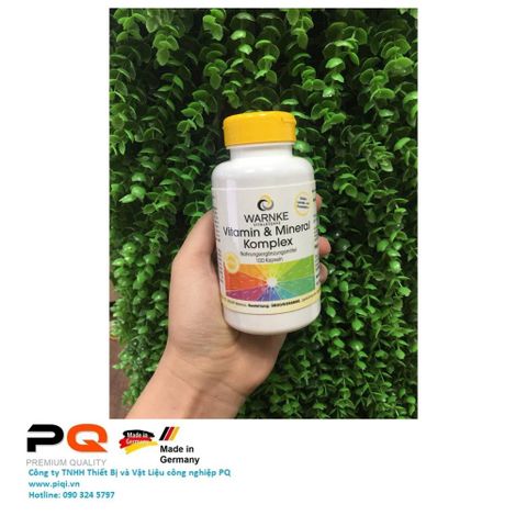  VITAMIN TỔNG HỢP - Warnke Vitamin Und Mineral komplex, Lọ 100 viên Code: 1.30 1003051 | www.yeuhangduc.vn  | Công ty PQ 