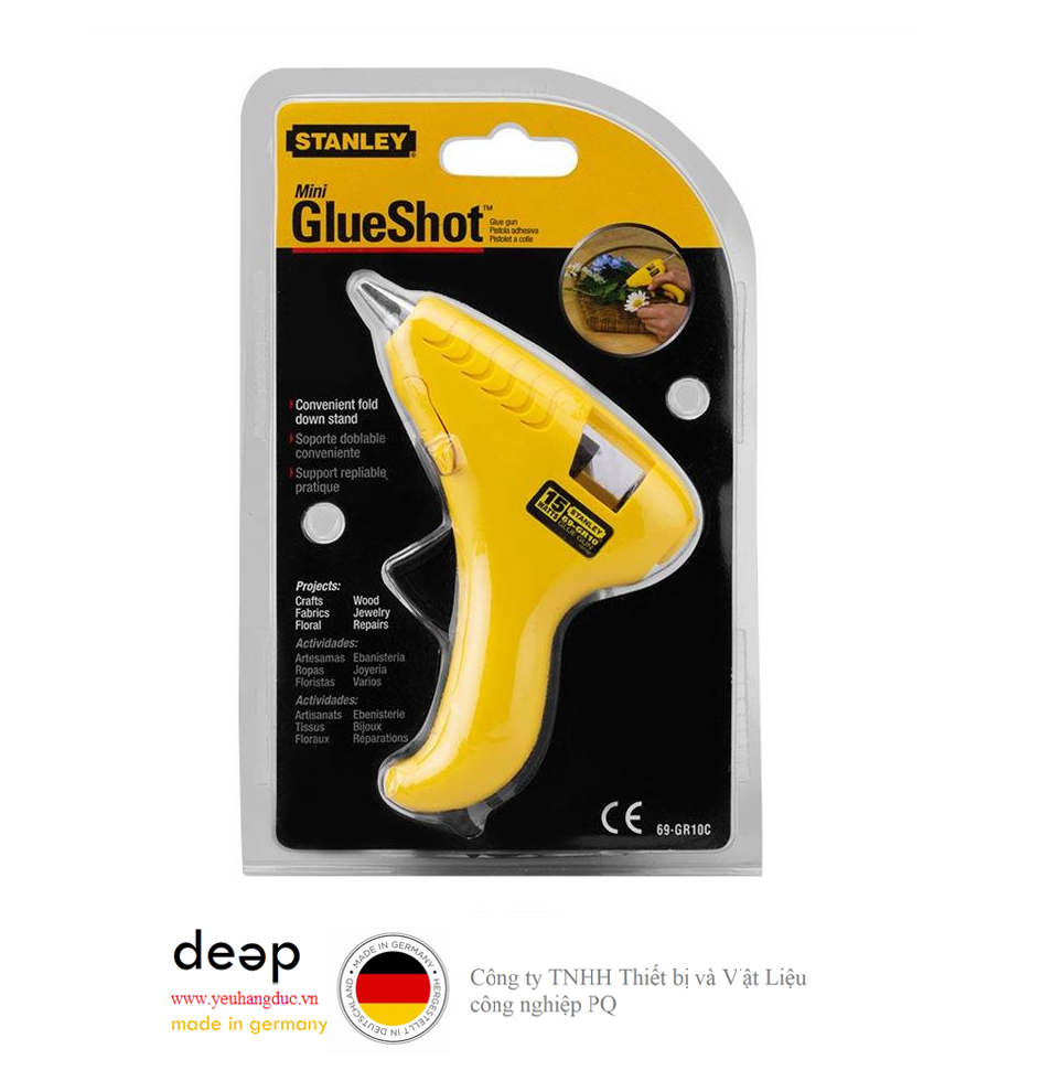 Súng bắn keo Stanley 69-GR10C 240V/15W   Piqi4 | Www.Thietbinhapkhau.Com | Công Ty PQ 