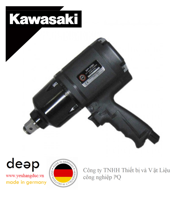 Súng vặn bulong 3/4 Kawasaki KPT-25DC   Piqi4 | Www.Thietbinhapkhau.Com | Công Ty PQ 