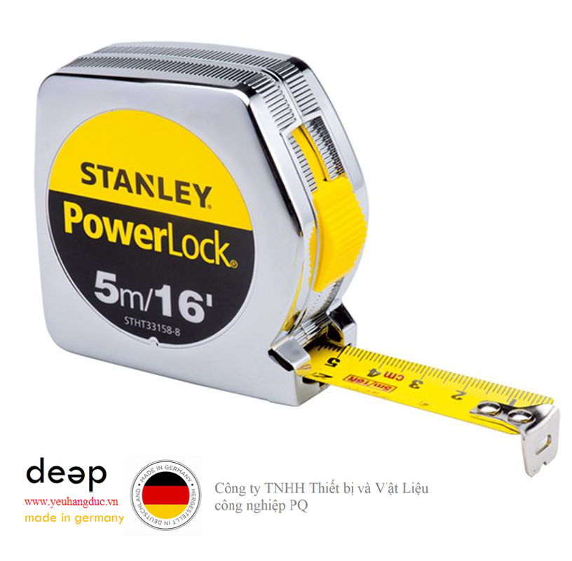 Thước cuốn 3m PowerLock Stanley STHT33203-8   Piqi4 | Www.Thietbinhapkhau.Com | Công Ty PQ 