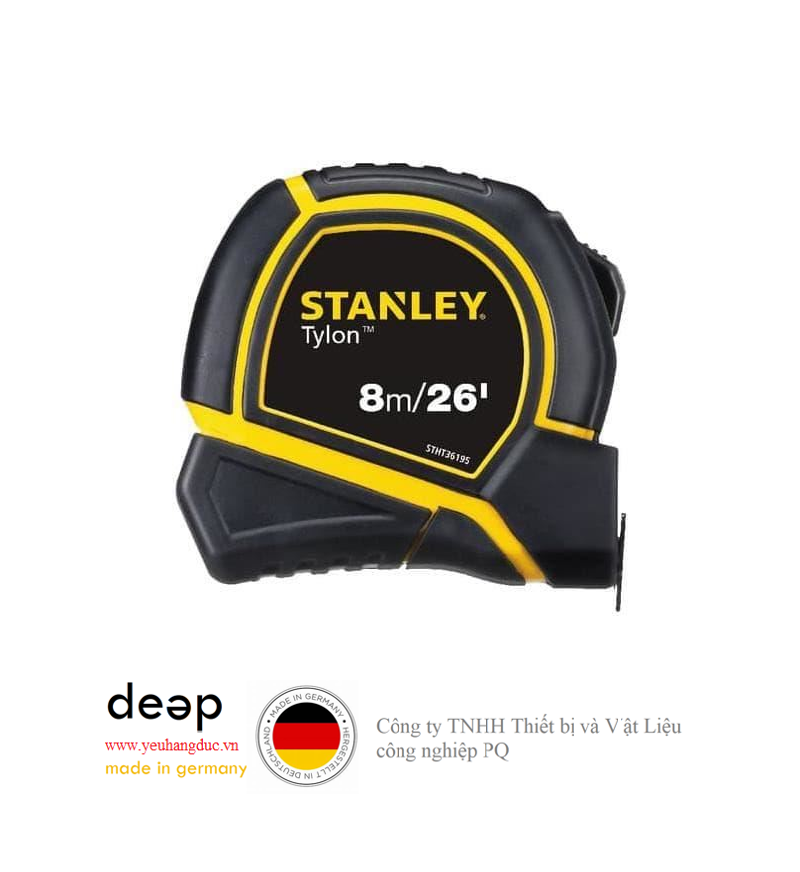 Thước cuốn thép Stanley STHT36195   Piqi4 | Www.Thietbinhapkhau.Com | Công Ty PQ 