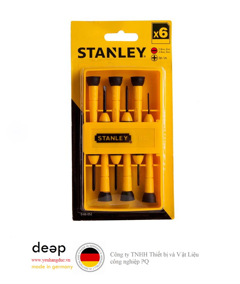 Tô vít điện tử 6 chiếc Stanley 66-052   Piqi4 | Www.Thietbinhapkhau.Com | Công Ty PQ 