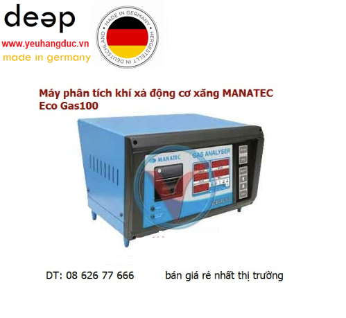 Máy phân tích khí xả động cơ xăng MANATEC - Eco Gas100 piqi2 | Www.Thietbinhapkhau.Com | Công Ty PQ 