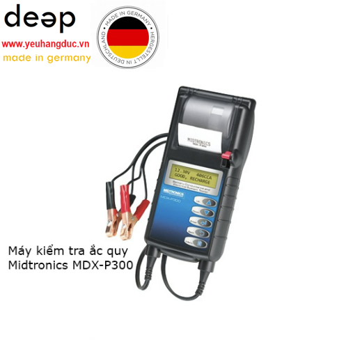 Thiết bị kiểm tra bình ắc quy và hệ thống nạp điện Midtronis MDX- P300 piqi2 | Www.Thietbinhapkhau.Com | Công Ty PQ 