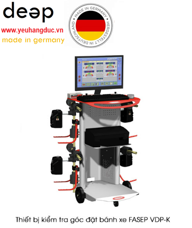  Thiết bị kiểm tra góc đặt bánh xe FASEP VDP-K piqi2 | Www.Thietbinhapkhau.Com | Công Ty PQ 