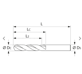  MŨI KHOAN XOẮN HSS HOLEX 114000 PHI 6,3MM piqi1 