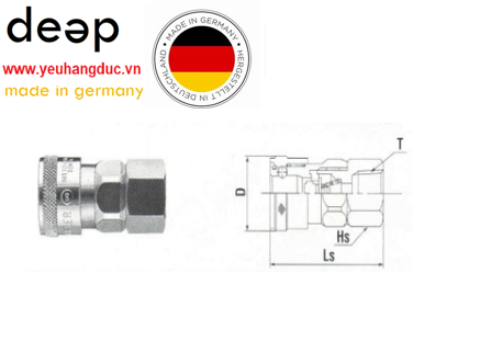 Khớp Nối Nitto 40SF piqi2 | Www.Thietbinhapkhau.Com | Công Ty PQ 