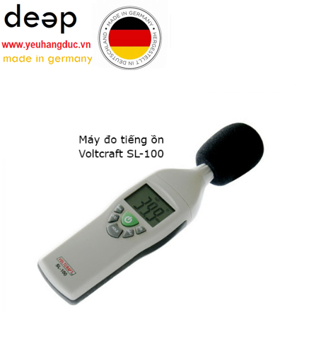 Máy đo tiếng ồn Voltcraft SL-100 piqi2 | Www.Thietbinhapkhau.Com | Công Ty PQ 
