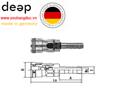 Khớp Nối Nitto 30SH piqi2 | Www.Thietbinhapkhau.Com | Công Ty PQ 