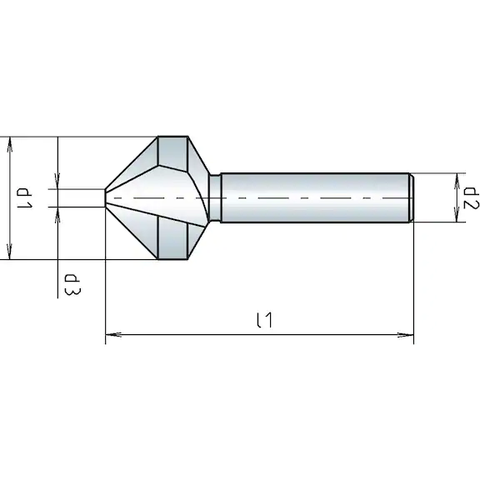  CONICAL COUNTERSINK HSS, BLUE RING piqi2 | Www.Thietbinhapkhau.Com | Công Ty PQ 