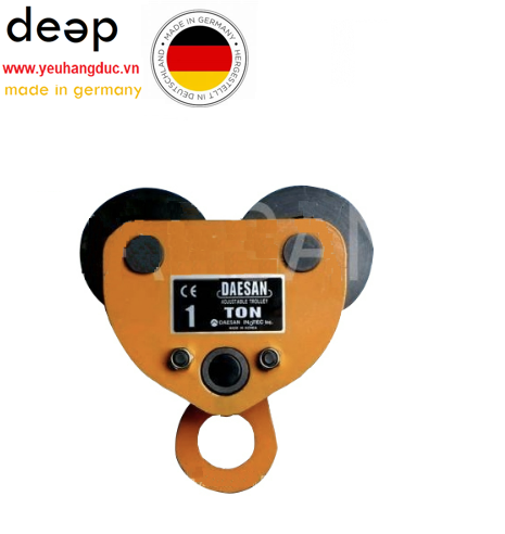 Rùa kéo tay 1 tấn Deasan DP1 piqi2 | Www.Thietbinhapkhau.Com | Công Ty PQ 