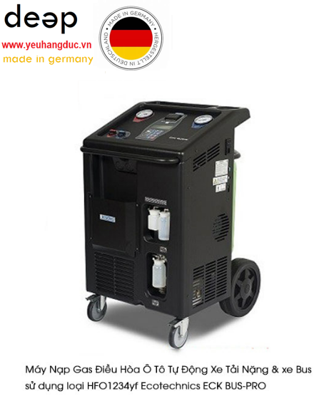 Máy Nạp Gas Điều Hòa Ô Tô Tự Động Xe Bus, Xe Tải Và Các Xe Cỡ Lớn ECK BUS-PRO piqi2 | Www.Thietbinhapkhau.Com | Công Ty PQ 