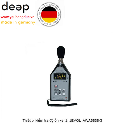  Thiết bị kiểm tra độ ồn JEVOL AWA5636-3 piqi2 | Www.Thietbinhapkhau.Com | Công Ty PQ 