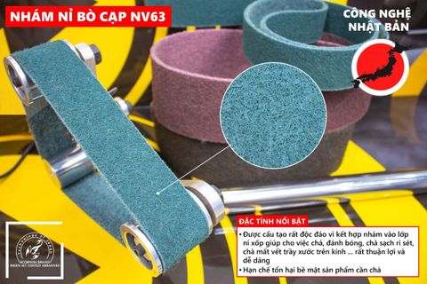  Cuộn nhám nỉ 10cm x 10 mét Nỉ Xanh P40 