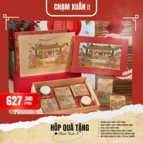  T2502 COMBO HỘP QUÀ 32 (CHẠM XUÂN) 