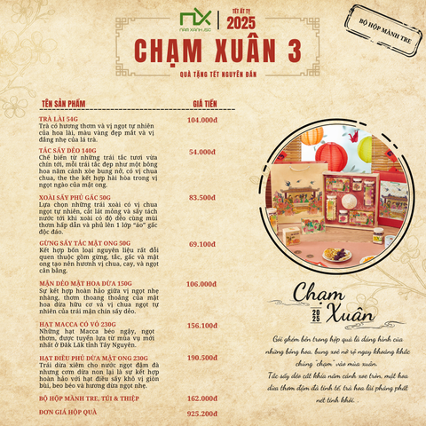  T2503 COMBO HỘP QUÀ 35 (CHẠM XUÂN) 