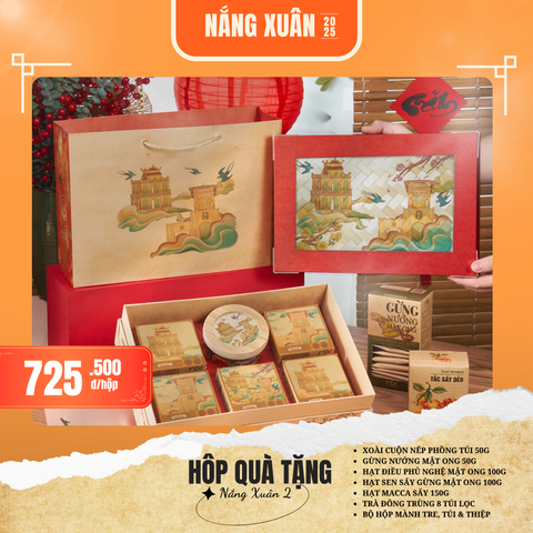  T2505 COMBO HỘP QUÀ 32 (NẮNG XUÂN) 