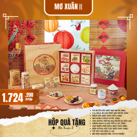  T2517 COMBO HỘP QUÀ 35 (MƠ XUÂN) 