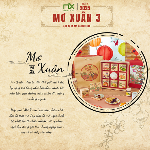  T2517 COMBO HỘP QUÀ 35 (MƠ XUÂN) 