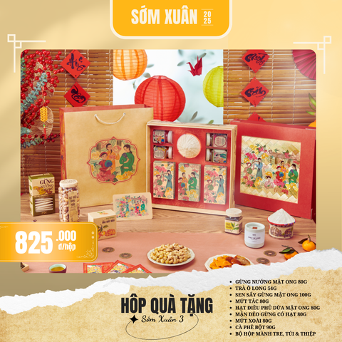  T2513 COMBO HỘP QUÀ 35 (SỚM XUÂN) 