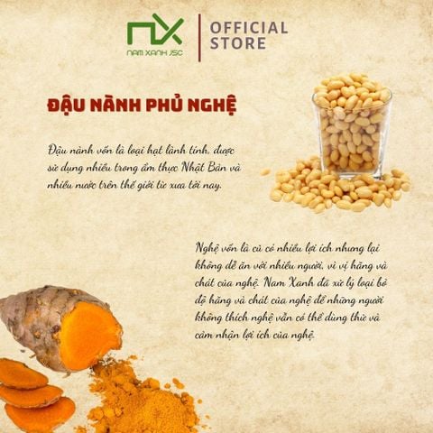  Đậu nành phủ nghệ 30g/túi 