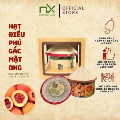  Hạt Điều Phủ Gấc Mật Ong 130g (170g) Collection _ 130506 