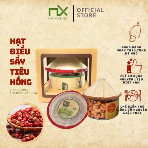  Hạt Điều Sấy Tiêu Hồng 130g (170g) _ Collection 