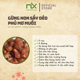  TP32059 Gừng non sấy dẻo phủ mơ muối túi treo 40g (48g) 