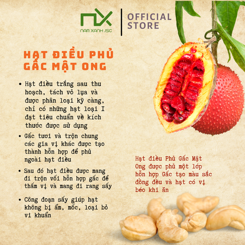  Hạt Điều Phủ Gấc 100g (130g)_35402 