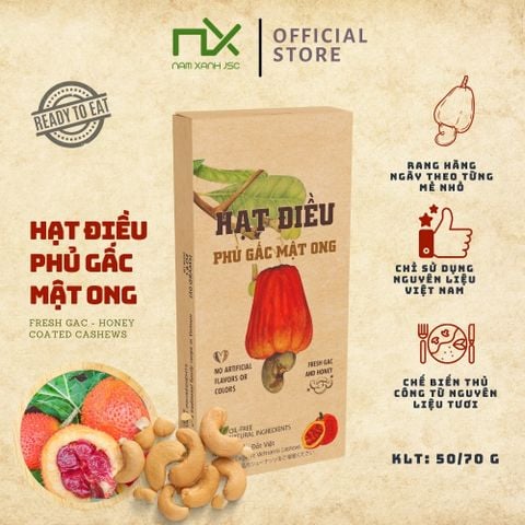  Hạt Điều Phủ Gấc Mật Ong 50g _ 133903 