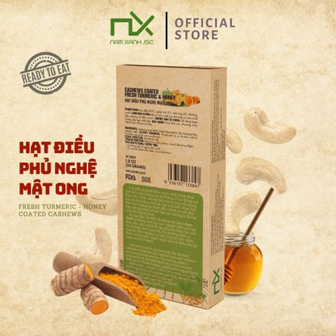  Hạt Điều Phủ Nghệ Mật Ong 50g _ 133897 