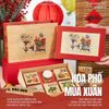 T2529- HỘP QUÀ 32 (HOA PHỐ MÙA XUÂN)