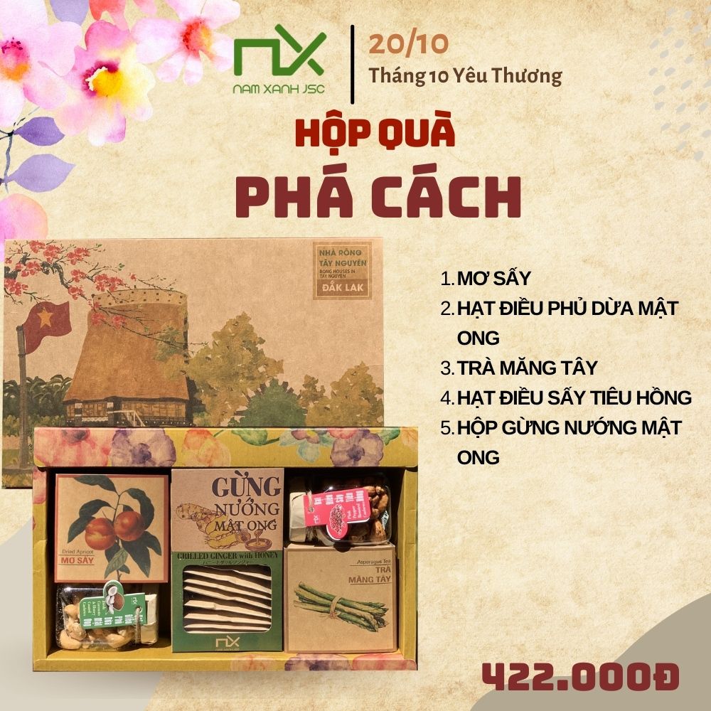  HỘP QUÀ PHÁ CÁCH 20/10 