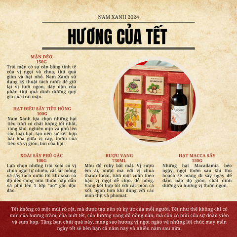  HƯƠNG CỦA TẾT - CB18 (hộp) 