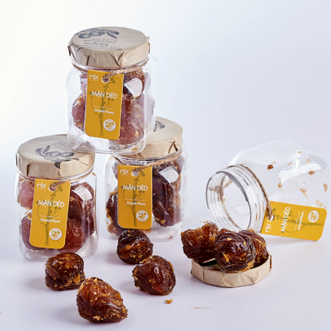  Mận Dẻo Gừng Có Hạt 80g (100g) 