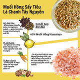  TP90040 Muối hồng sấy tiêu lá chanh Tây Nguyên 50g (80g) _ 134221 