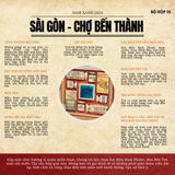  SÀI GÒN- CHỢ BẾN THÀNH - HỘP QUÀ CB05.23 