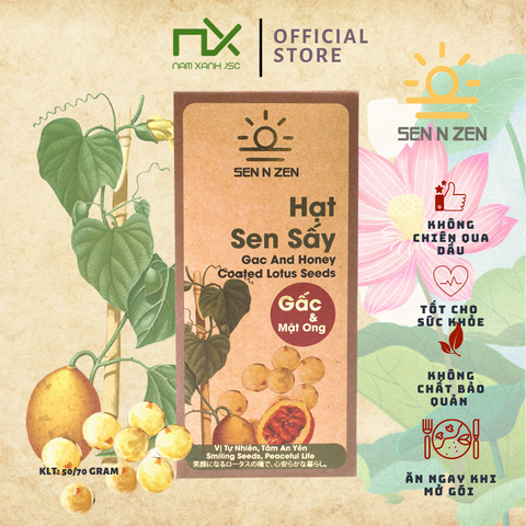  Hạt Sen Sấy Gấc Mật Ong 40g _ 133958 