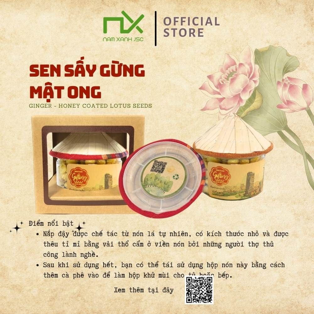  TP27133 Sen sấy gừng mật ong 100g (140g)_ Collection _ 130919 