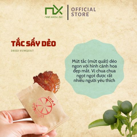  Tắc Sấy Dẻo 140g (160g) 