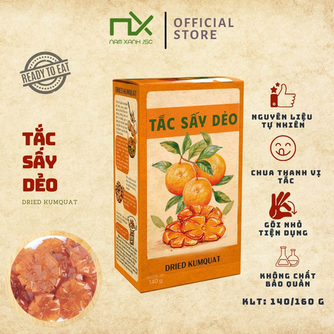  Tắc Sấy Dẻo 140g (160g) 