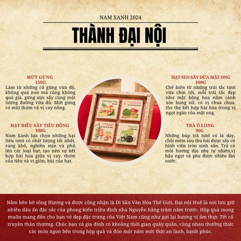  TP90065 T2302- COMBO QUÀ (HUẾ- THÀNH ĐẠI NỘI) 