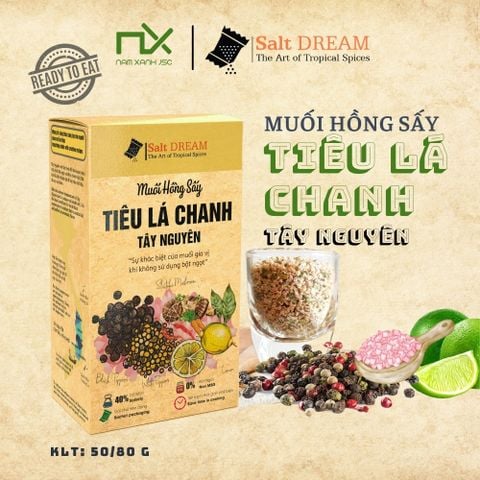  TP90040 Muối hồng sấy tiêu lá chanh Tây Nguyên 50g (80g) _ 134221 