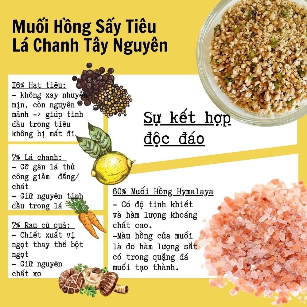  TP90040 Muối hồng sấy tiêu lá chanh Tây Nguyên 50g (80g) _ 134221 